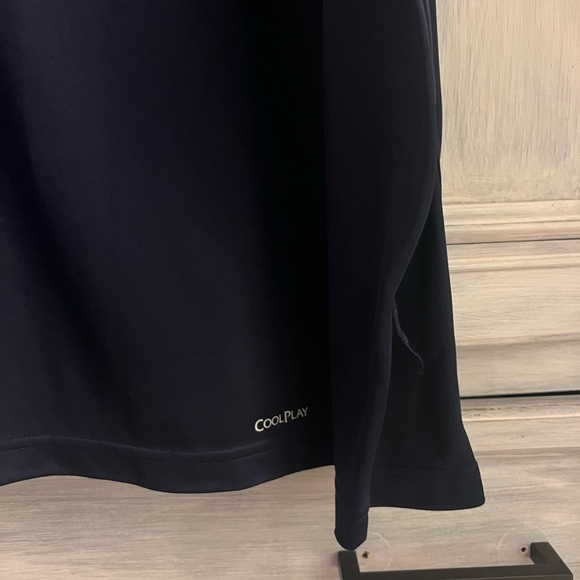 SB Tech Navy Moisture Wicking‎ Quarter Zip Pullover - Picture 2 of 6